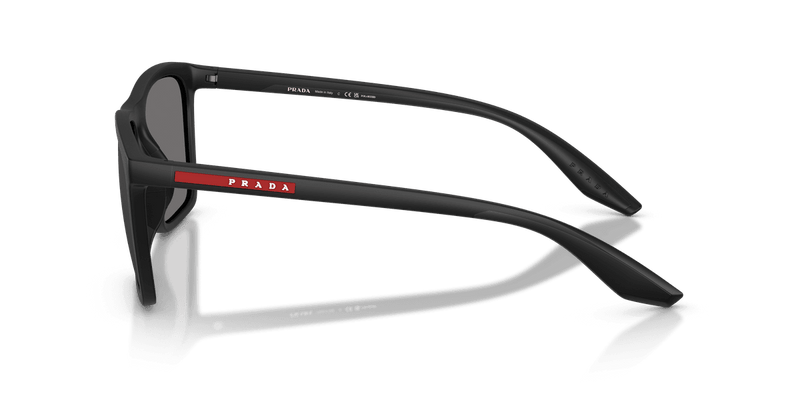 Prada Linea Rossa PS B08S in Matte Black / Dark Grey Polarized (1BO02G) - Alternate View