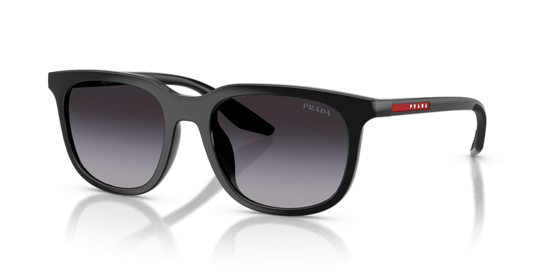 Prada Linea Rossa PS B09SU in Black / Grey Gradient Dark Blue (1AB31A) - Alternate View