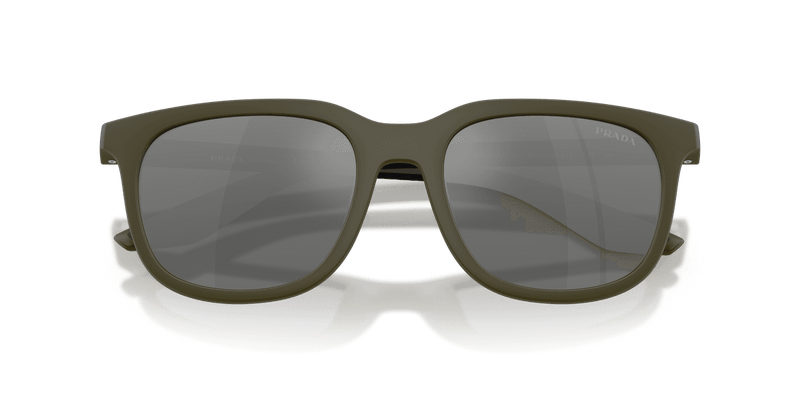 Prada Linea Rossa PS B09SU in Matte Green / Grey Mirror Silver Gradient (15X41A) - Alternate View