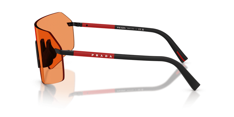 Prada Linea Rossa PS B50S in Black / Orange (1BO90U) - Alternate View