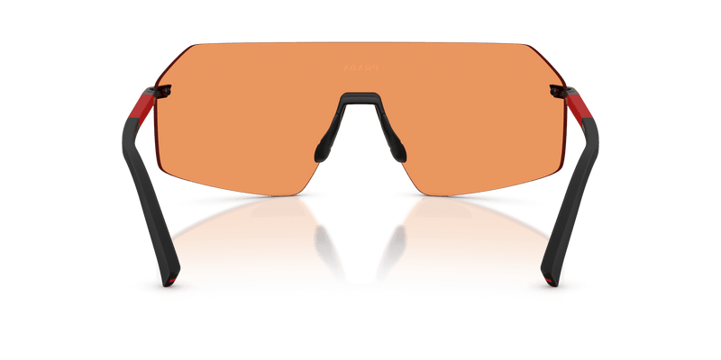 Prada Linea Rossa PS B50S in Black / Orange (1BO90U) - Alternate View