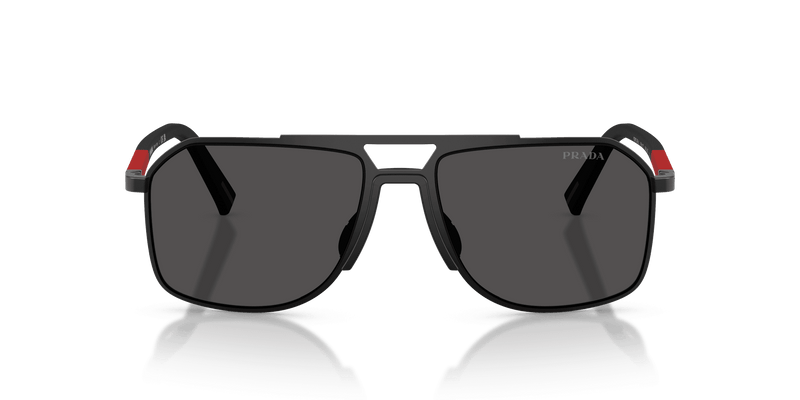 Prada Linea Rossa PS B51S in Matte Black / Dark Grey (1BO06F) - Alternate View