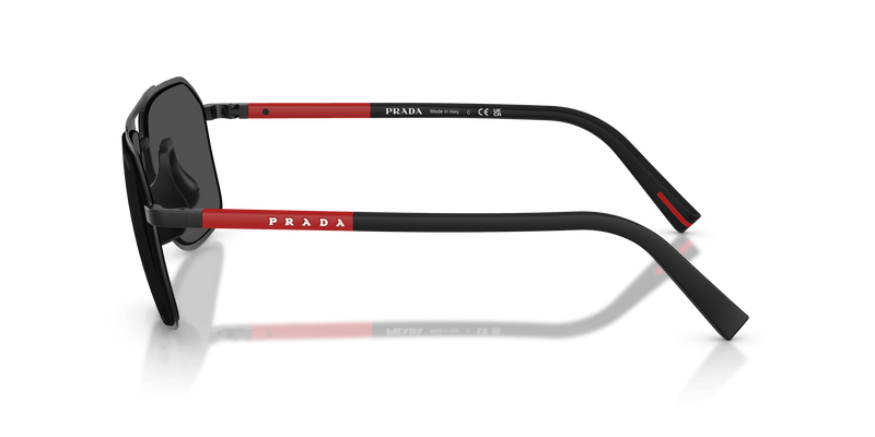 Prada Linea Rossa PS B51S in Matte Black / Dark Grey (1BO06F) - Alternate View