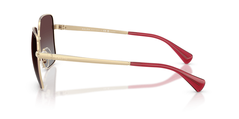 Ralph RA4142 in Burgundy / Gradient Violet (936662) - Temple Detail
