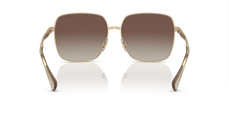 Ralph RA4142 in Shiny Pale Gold / Brown Mirror Gradient (9116B8) - Alternate View