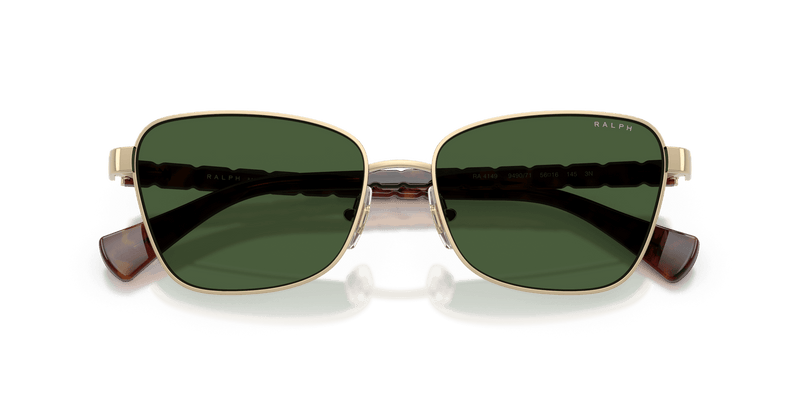 Ralph RA4149 in Shiny Pale Gold / Dark Green (949071) - Alternate View