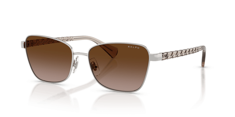 Ralph RA4149 in Shiny Silver / Gradient Brown (949213) - Alternate View