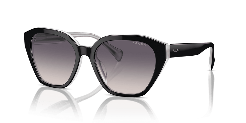 Ralph RA5315U in Shiny Black On Opal Grey / Pink Gradient Dark Grey (606636) - Alternate View