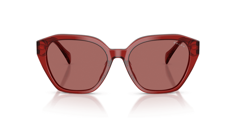 Ralph RA5315U in Shiny Burgundy / Gradient Light Violet (632069) - Back View