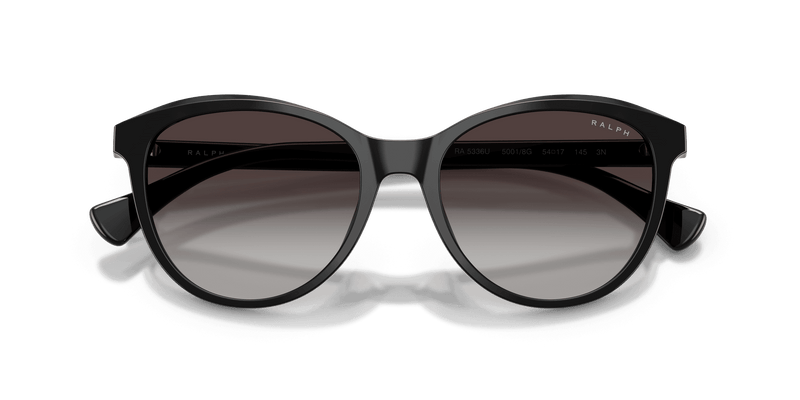 Ralph RA5336U in Shiny Black / Gradient Grey (50018G) - Side View