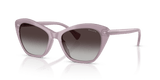 Shiny Milky Lillac / Grey Gradient (62388G)