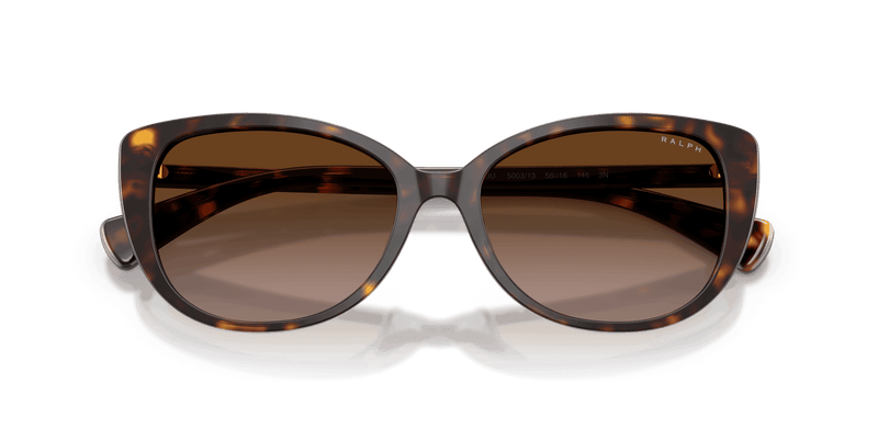 Ralph RA5340U in Shiny Dark Havana / Gradient Brown (500313) - Alternate View