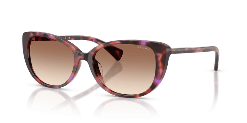 Ralph RA5340U in Shiny Violet Havana / Gradient Brown (623913) - Alternate View