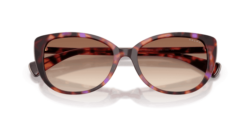 Ralph RA5340U in Shiny Violet Havana / Gradient Brown (623913) - Alternate View