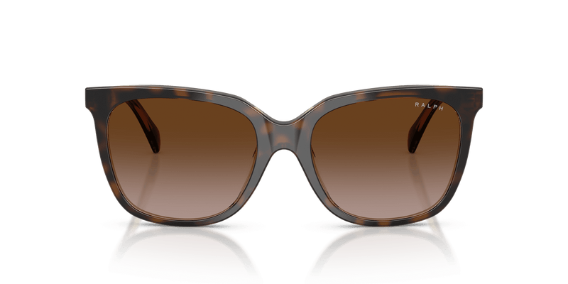 Ralph RA5343U in Dark Havana On Transparent / Gradient Brown (629413) - Back View