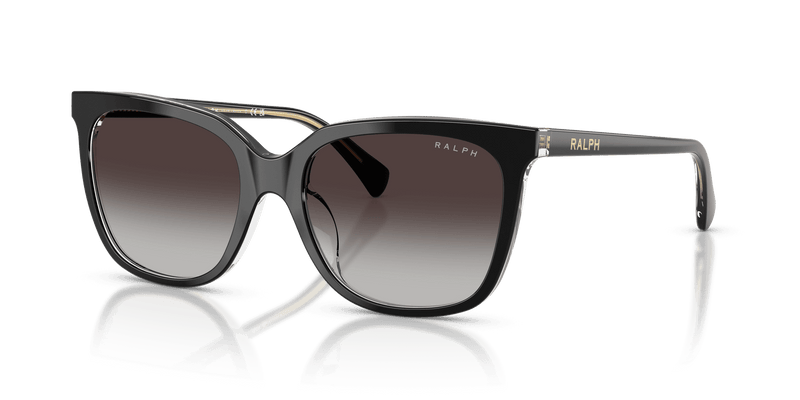 Ralph RA5343U in Shiny Black On Transparent / Grey Gradient (62978G) - Alternate View
