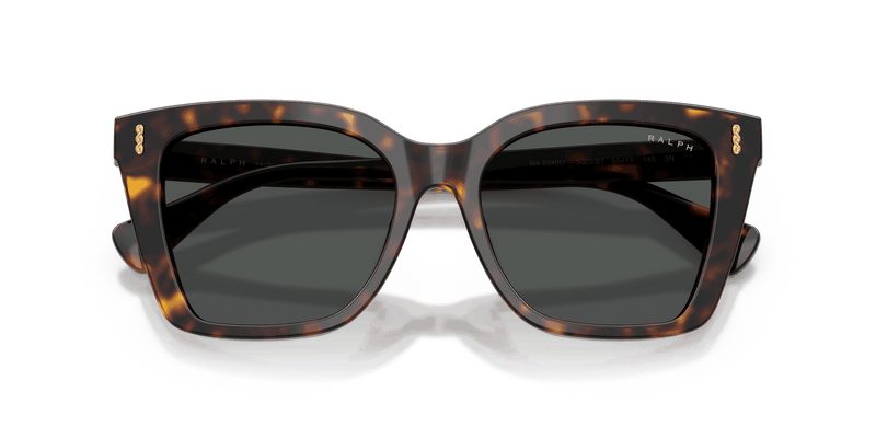 Ralph RA5349U in Shiny Dark Havana / Grey (500387) - Side View