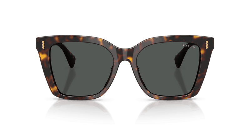 Ralph RA5349U in Shiny Dark Havana / Grey (500387) - Back View