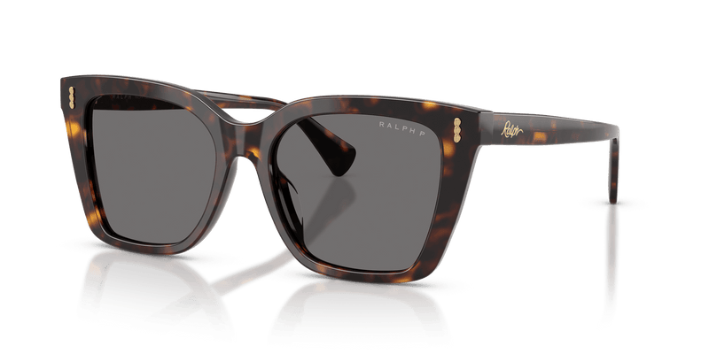 Ralph RA5349U in Shiny Dark Havana / Polarized Grey (500381) - Alternate View