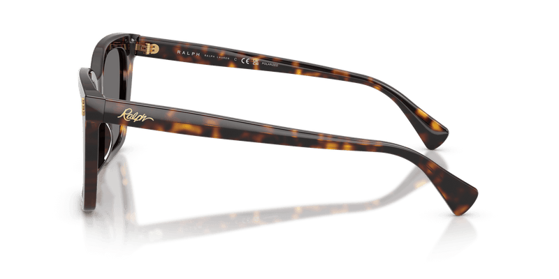 Ralph RA5349U in Shiny Dark Havana / Polarized Grey (500381) - Alternate View