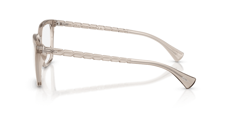Ralph RA7178U in Shiny Beige Crystal (5802) - Temple Detail
