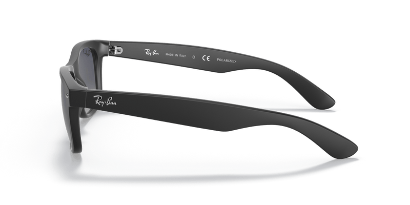 Ray-Ban NEW WAYFARER RB2132 in Black / Blue Gradient Polarized - Alternate View