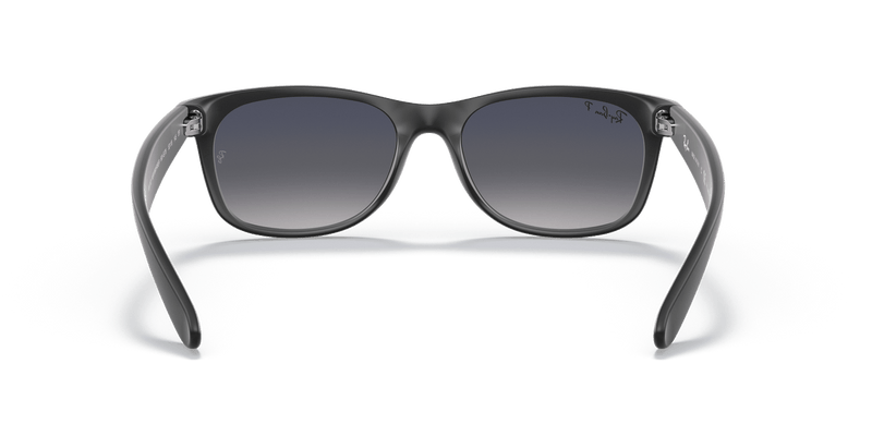 Ray-Ban NEW WAYFARER RB2132 in Black / Blue Gradient Polarized - Alternate View