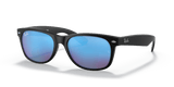 Rubber Black / Blue Flash