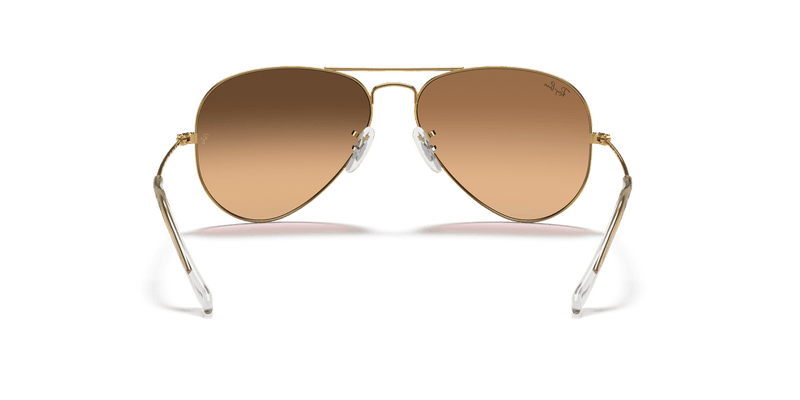 Ray-Ban AVIATOR LARGE METAL RB3025 in Arista Gold / Silver/Pink - Alternate View