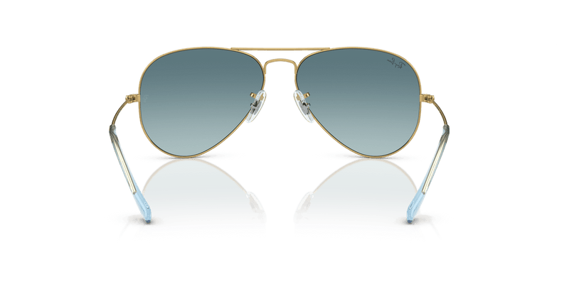 Ray-Ban AVIATOR LARGE METAL RB3025 in Gold / Blue - Alternate View