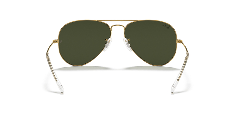 Ray-Ban AVIATOR LARGE METAL RB3025 in Arista Gold / G-15 Green - Alternate View