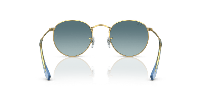 Ray-Ban ROUND METAL RB3447 in Gold / Blue - Alternate View