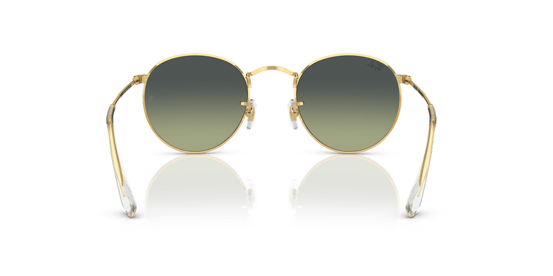 Ray-Ban ROUND METAL RB3447 in Arista Gold / Green Vintage - Alternate View