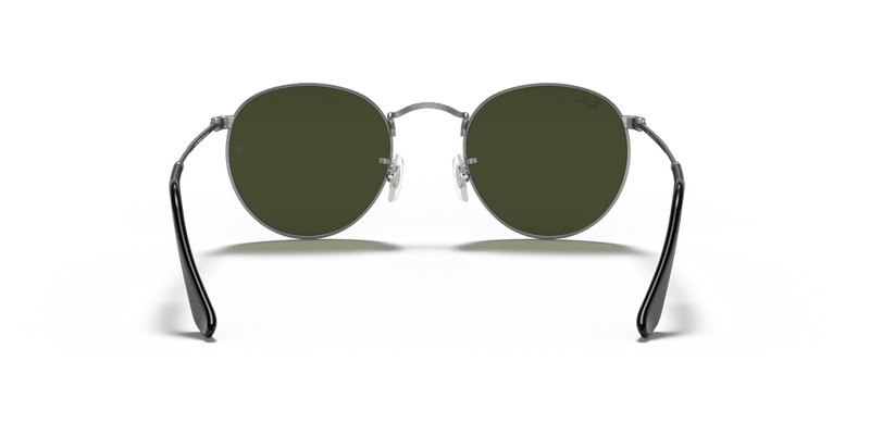 Ray-Ban ROUND METAL RB3447 in Gunmetal / G-15 Green - Alternate View