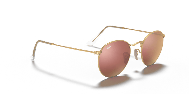 Ray-Ban ROUND METAL RB3447 in Gold / Brown (112/Z2) - Alternate View