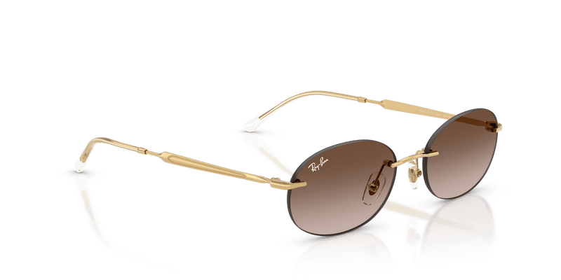 Ray-Ban RB3767 in Arista Gold / Gradient Brown - Alternate View