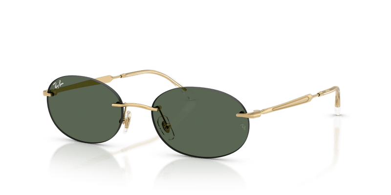 Ray-Ban RB3767 in Arista Gold / Dark Green - Alternate View