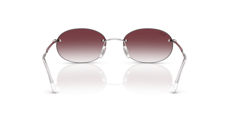 Ray-Ban RB3767 in Silver / Clear Gradient Dark Violet - Alternate View