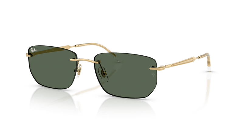 Ray-Ban RB3768 in Arista Gold / Dark Green - Alternate View