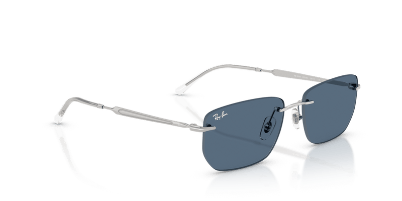 Ray-Ban RB3768 in Silver / Dark Blue - Alternate View