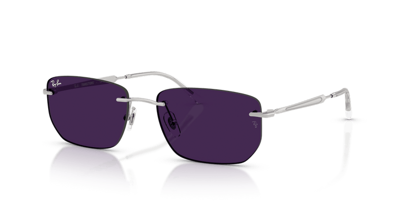 Ray-Ban RB3768 in Silver / Amethyst - Alternate View