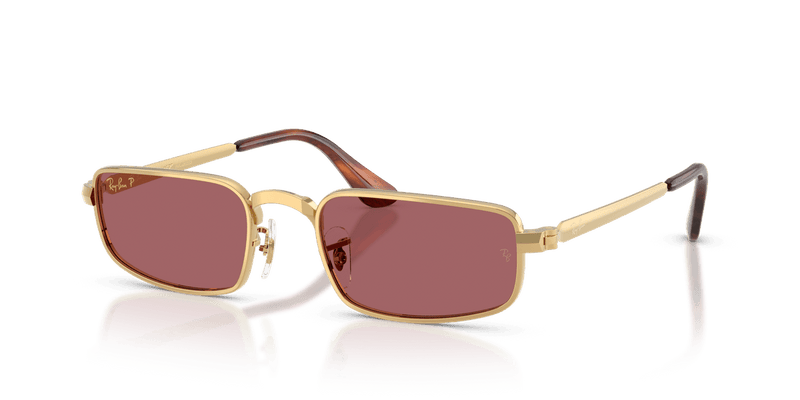 Ray-Ban RB3927 in Arista Gold / Purple Polarized - Alternate View