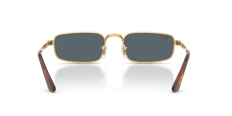 Ray-Ban RB3927 in Arista Gold / Blue - Back View