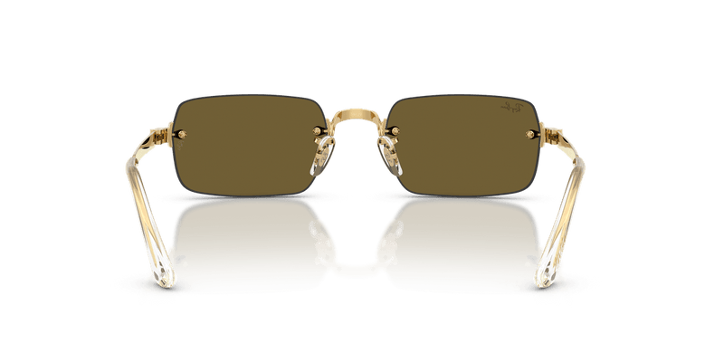 Ray-Ban RB3928 in Arista Gold / Dark Brown - Alternate View