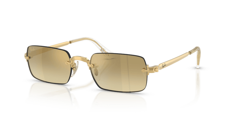 Ray-Ban RB3928 in Arista Gold / Brown Mirror Gold Gradient - Front View