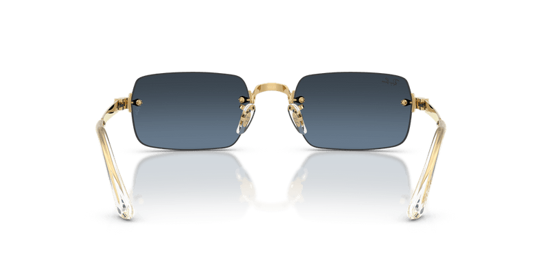 Ray-Ban RB3928 in Arista Gold / Blue Gradient Dark Grey - Alternate View