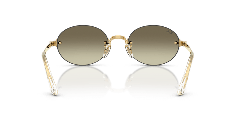 Ray-Ban RB3929 in Arista Gold / Brown Mirror Gold Gradient - Back View