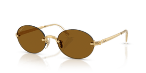 Arista Gold / Dark Brown Polarized