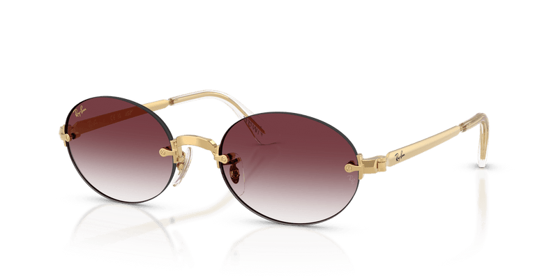 Ray-Ban RB3929 in Arista Gold / Clear Gradient Dark Violet - Alternate View