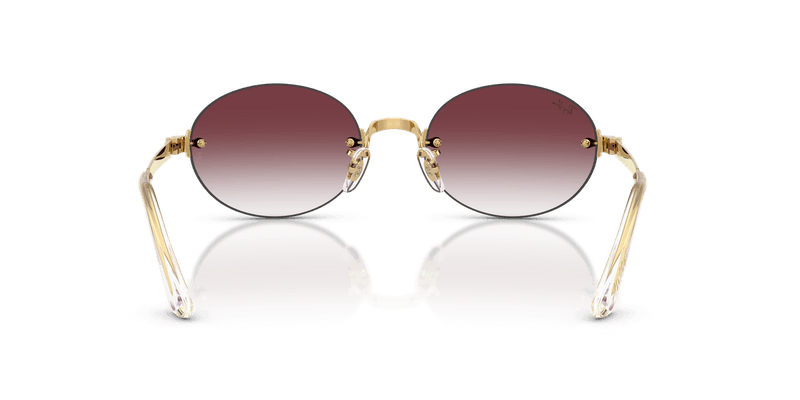 Ray-Ban RB3929 in Arista Gold / Clear Gradient Dark Violet - Alternate View